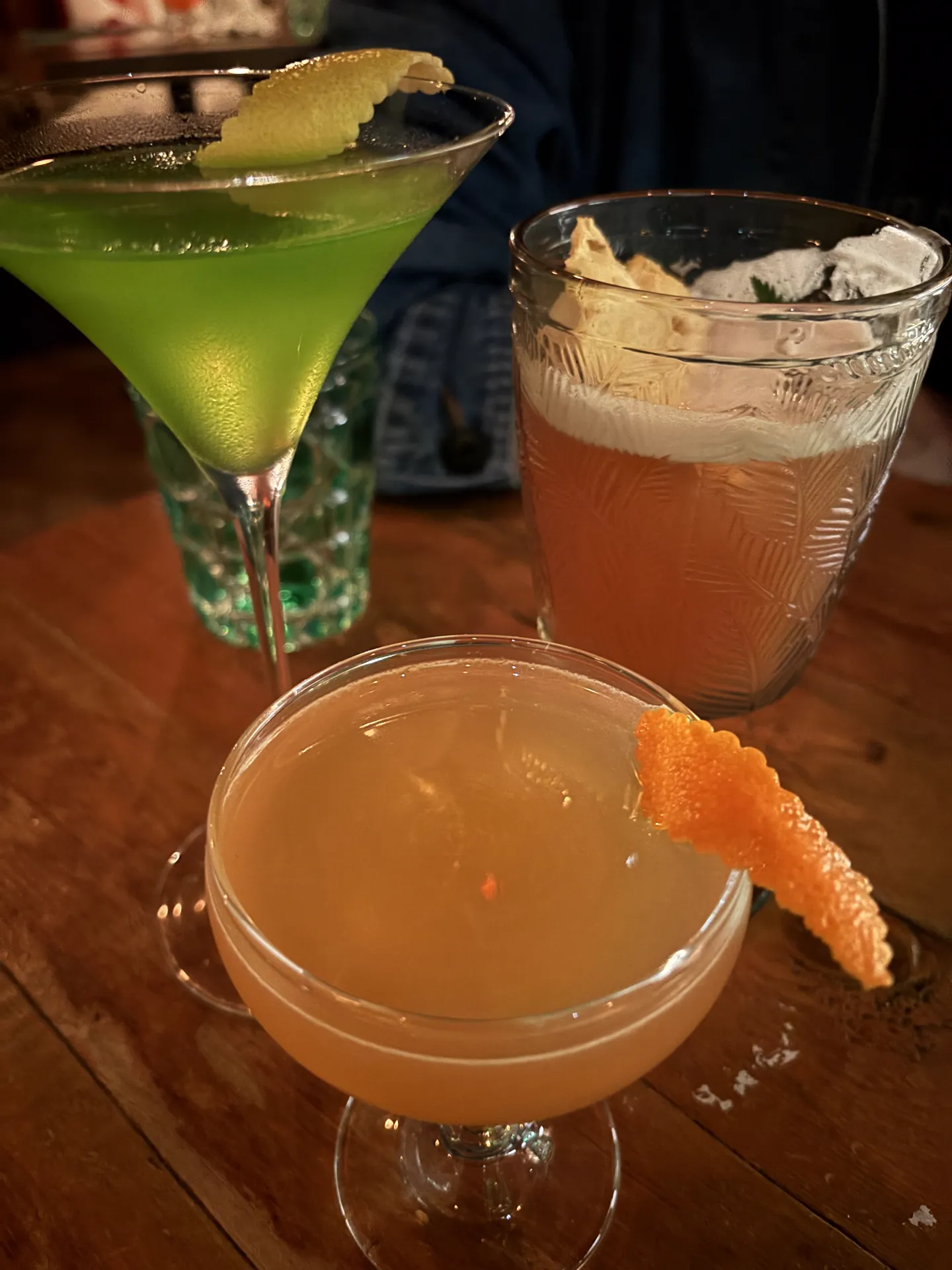 蜜多利酸 & Sidecar & Jungle Bird